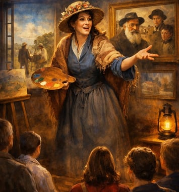 Visites théâtralisées du Musée d'Art et d'Histoire Pissarro-Pontoise