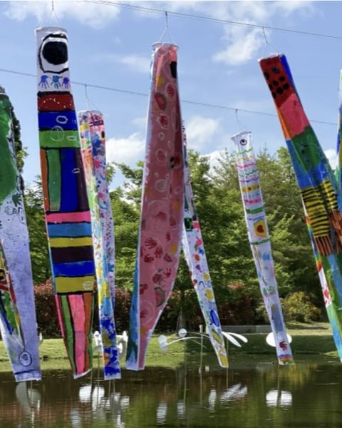 Biennale du vent, Ateliers et installations aux jardins du domaine de Villarceaux