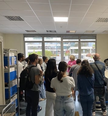 Visite des coulisses