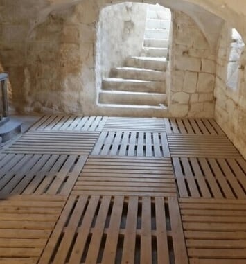 La crypte du Couvent des Bénédictines anglaises