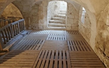 La crypte du Couvent des Bénédictines anglaises