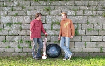 Anidrà, Duo de handpan et esraj