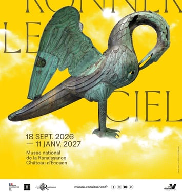 Ouverture de la nouvelle exposition "Couronner le ciel, épis de faîtage et décors de toiture de la Renaissance française"