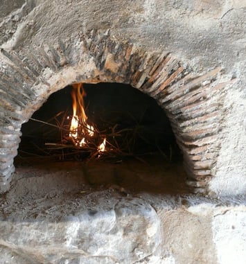 Découverte du four troglodytique de L'Hermitage