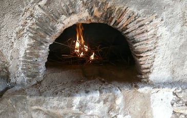 Découverte du four troglodytique de L'Hermitage