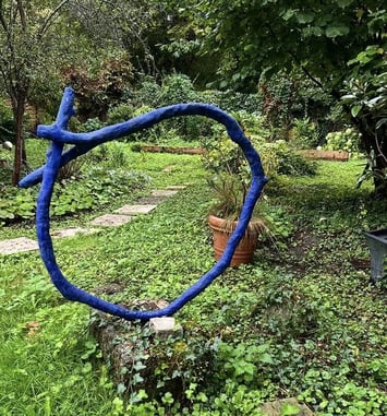 Exposition de peinture, sculpture, et céramique au Jardin de Claire-Lise