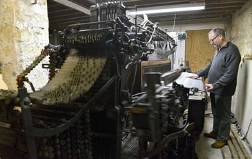 Découverte d'un atelier textile