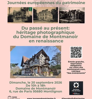 Du passé au présent : héritage photographique du Domaine de Montmanoir en renaissance