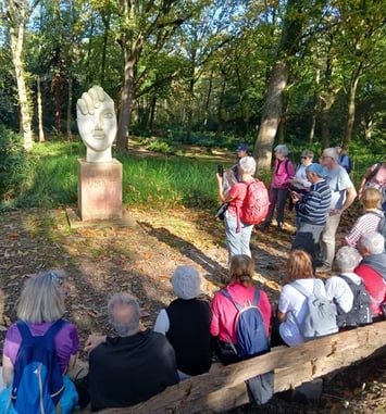 Visite du Bois des Arts Parc de Sculptures Arnaud Kasper