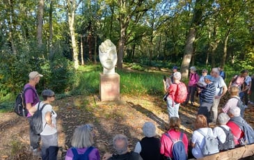 Visite du Bois des Arts Parc de Sculptures Arnaud Kasper