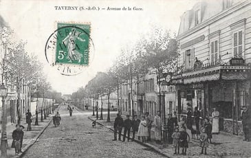 Taverny à travers les cartes postales anciennes