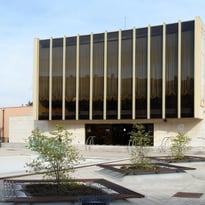 Façade du théâtre Pierre Fresnay à Ermont
