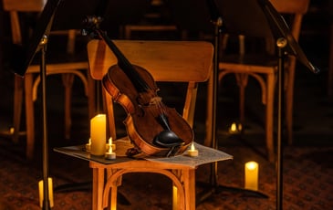 Ravel et Brahms à la lueur des bougies