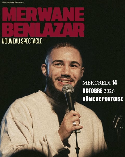 Merwane Benlazar dans Son nouveau spectacle
