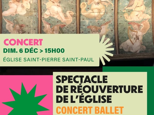 Spectacle de réouverture de l’église