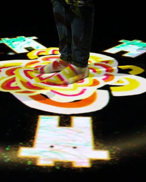 Emolab, le sol interactif des émotions