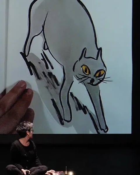 Jean-Chat voit dans le noir