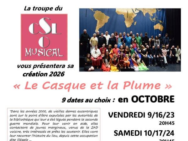 Le Casque et la Plume - par la troupe du CSL