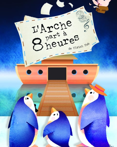 L'Arche part à 8 heures